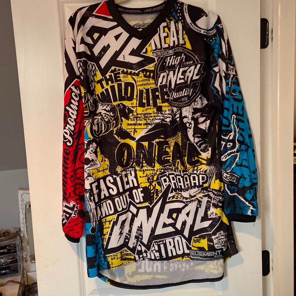 EUC Mens Motocross Racing ONeal jersey